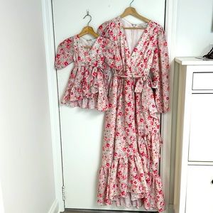 Ivy City Co. matching Mommy & Me Mi Amor dresses